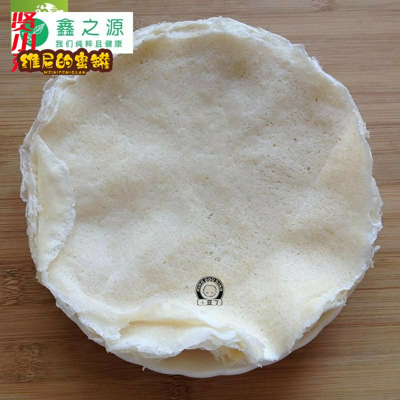 上海南翔春卷皮25片家用油炸点心包薄饼皮手工原料速食商用半成品