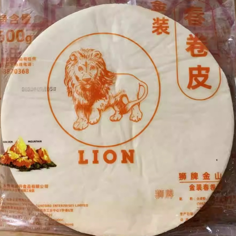 金装春卷皮600克油炸春卷