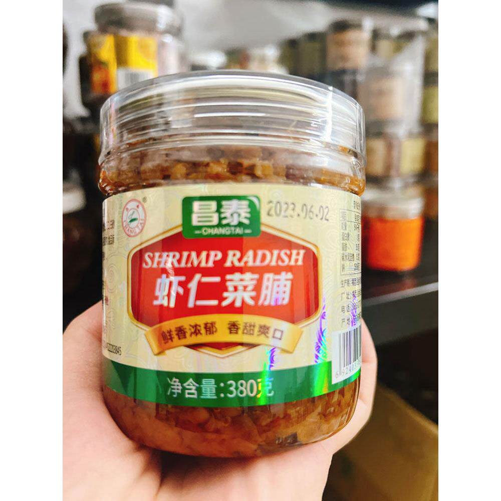 虾仁菜脯萝卜干即食下饭菜开菜胃潮州小菜榨菜酱菜早餐速食菜泡菜