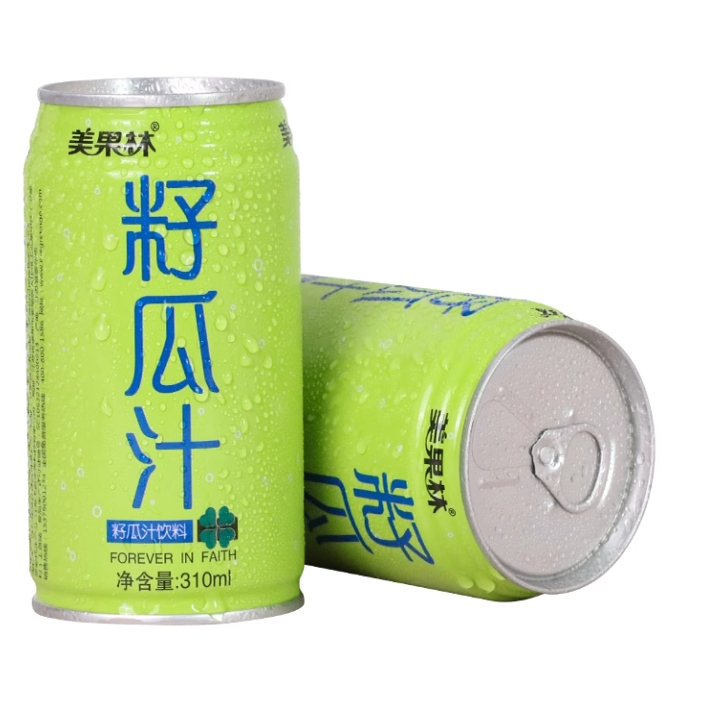 甘肃特产兰州美果林籽瓜汁果味饮料籽310ml整箱12罐杏皮水饮料汁