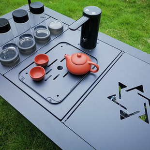 户外露营igt桌配件IGT桌单元板电动上水器水泵抽水器铝合金单元板