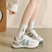 百搭阿甘鞋 老爹鞋 2026新款 厚底女士增高鞋 女鞋 真皮春季 软底运动鞋