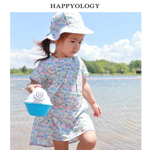 Happyology英国女宝宝印花连衣裙