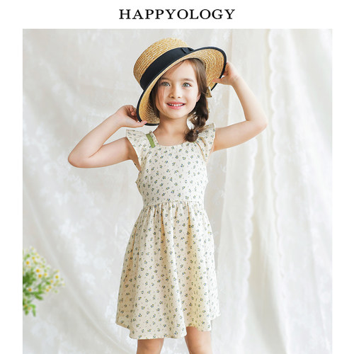 Happyology英国女宝宝碎花连衣裙