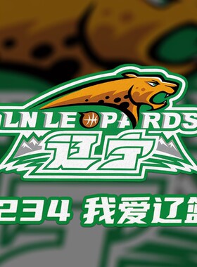 tutu  CBA中国篮球队辽宁队我爱辽篮文字反光汽车摩托电动车贴