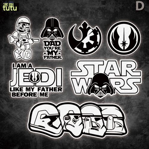 tutu星球大战STARWARS暴风车贴