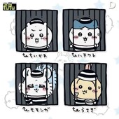 tutu吉伊卡哇chiikawa卡通纯狱冯搞怪周边汽车摩托机箱反光装 饰贴