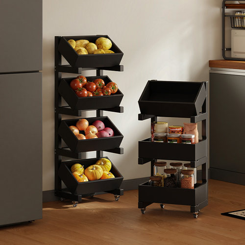 智舍厨房置物架放菜水果调料品