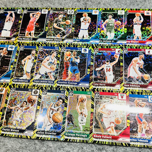 25optic带编黑金漫画折射75编热火NBA球星卡帕尼尼Panini球迷收藏