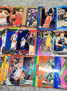 2元带编合集限量新星折射正版NBA球星卡帕尼尼Panini球迷投资收藏