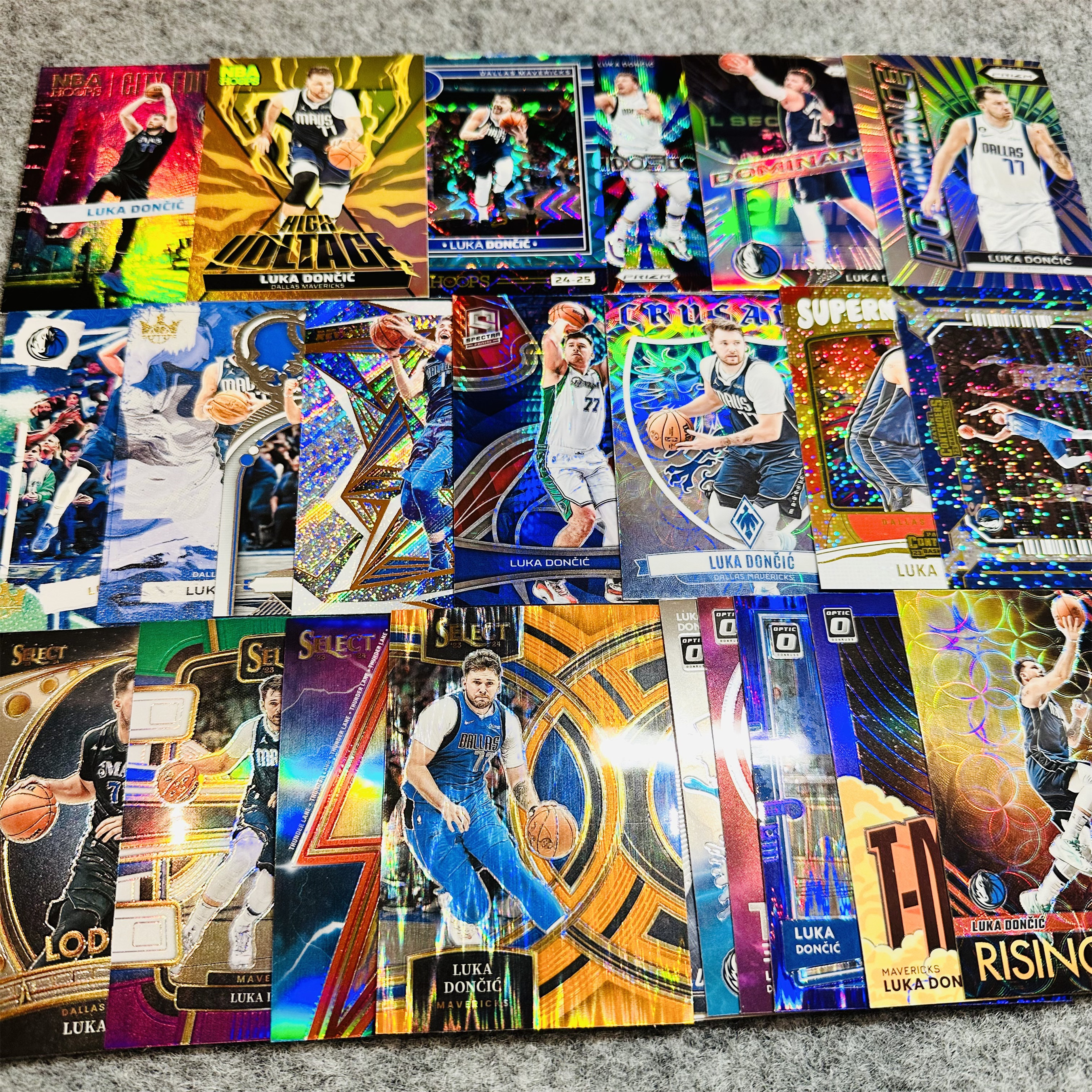 东契奇专收合集正版帕尼尼球星卡