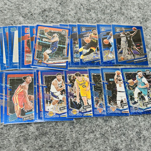 Optic蓝镭射球星卡帕尼尼Panini