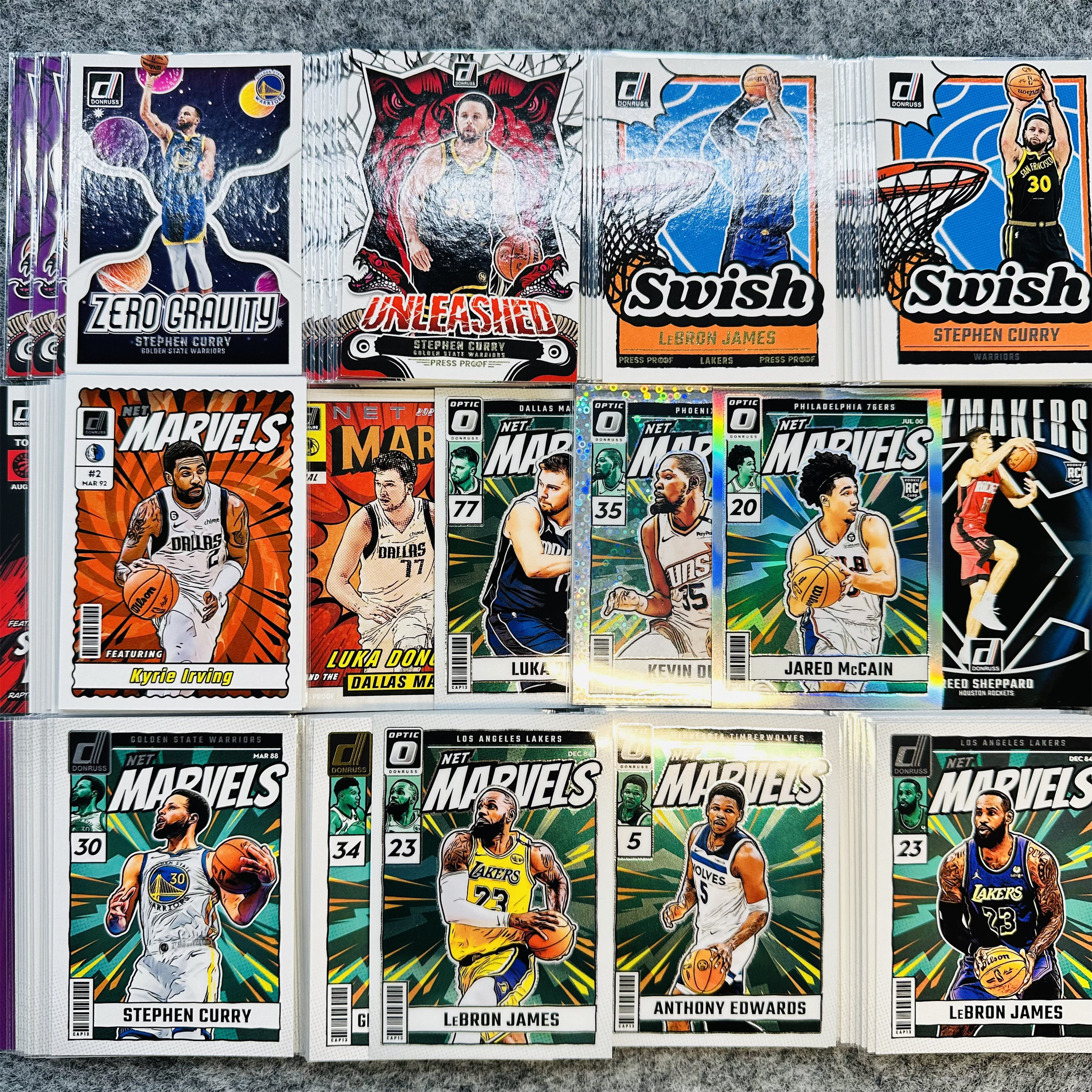 漫威特卡库里欧文正版NBA球星卡图片