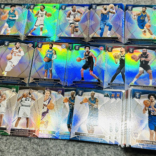 25小护士银折RC邓肯哈登马刺勇士 正版NBA球星卡帕尼尼Panini收藏