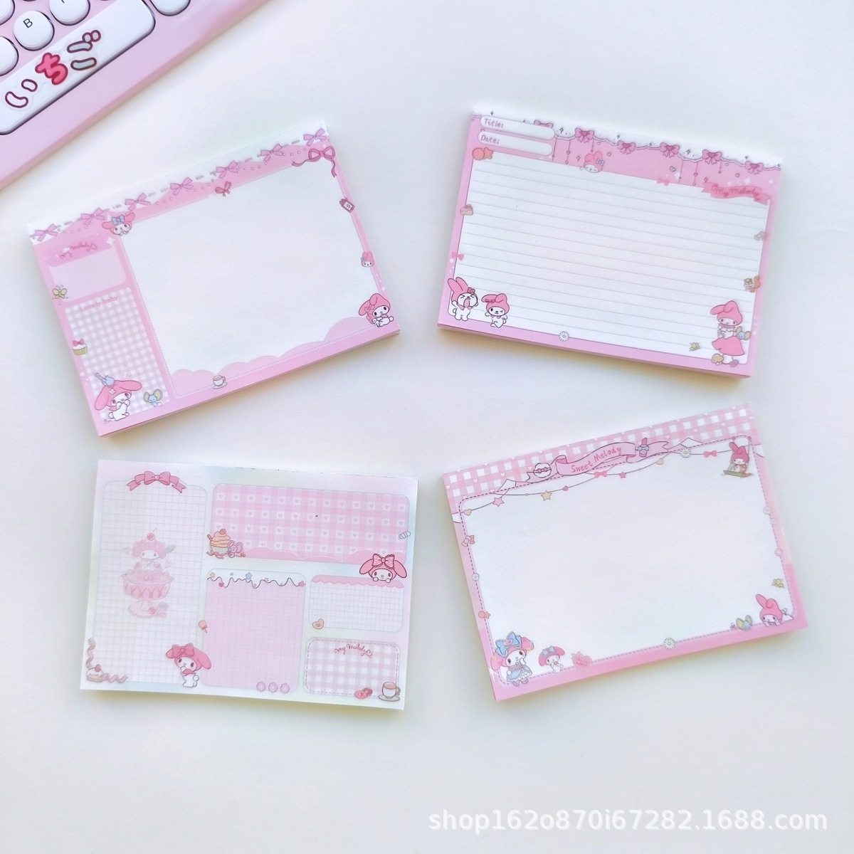A7便签本高颜值ins风记事本三丽鸥横版美乐蒂学生可爱草稿本手账,文具电教/文化用品/商务用品,拍纸本,淘宝优惠券,粉丝福利购,淘宝优惠卷