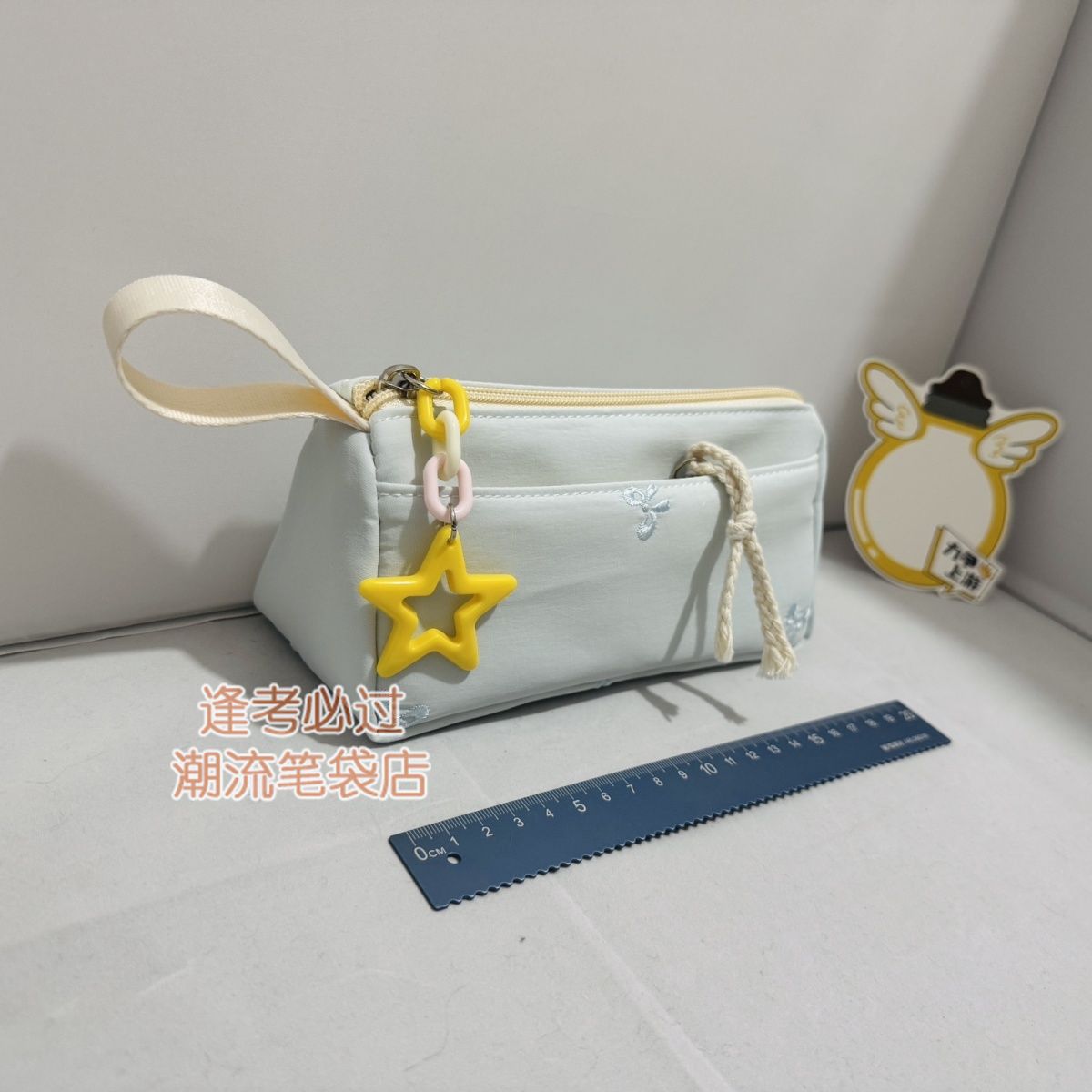 简约笔袋ins高中生大容量小众文具铅笔盒高颜值学生文具盒收纳