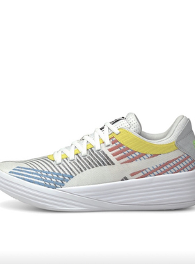 Puma/彪马 Clyde All Pro Team NITRO缓震篮球鞋白色/卡其色/橙色