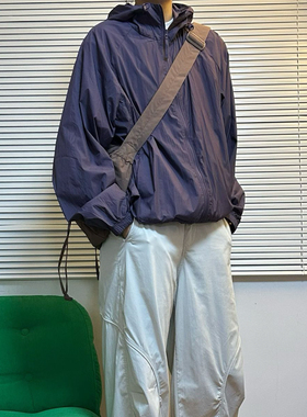 Point lamp秋季防水原纱防晒衣UPF100+轻薄户外速干骑行外套男