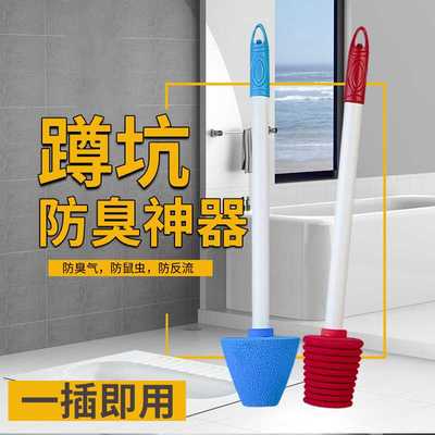防臭器堵臭神器蹲便器配件