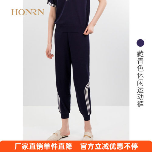 红人宽松休闲裤女夏季薄款