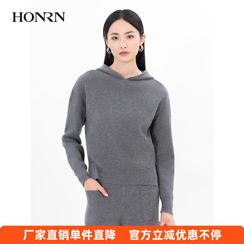 HONRN/红人羊毛毛衣针织衫上衣