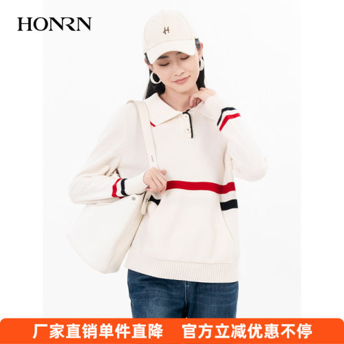 HONRN/红人绵羊毛针织衫上衣