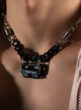 赛博朋克复线(5KOH)Apocalypse启示录钛钢工业战术机能扣吊坠项链