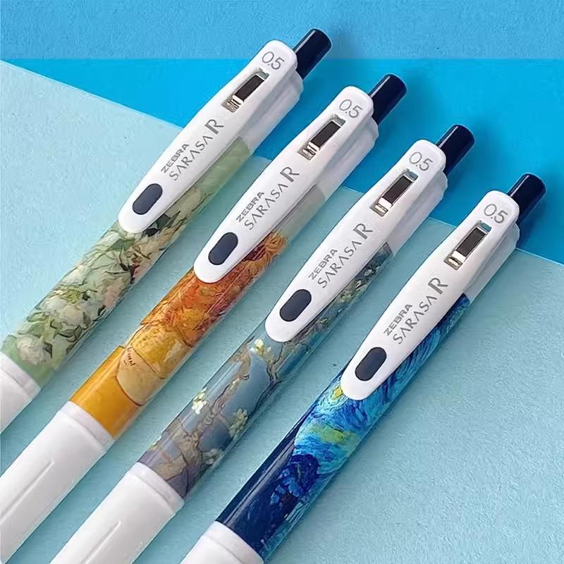 ZEBRA/斑马牌浓墨速干梵高中性笔