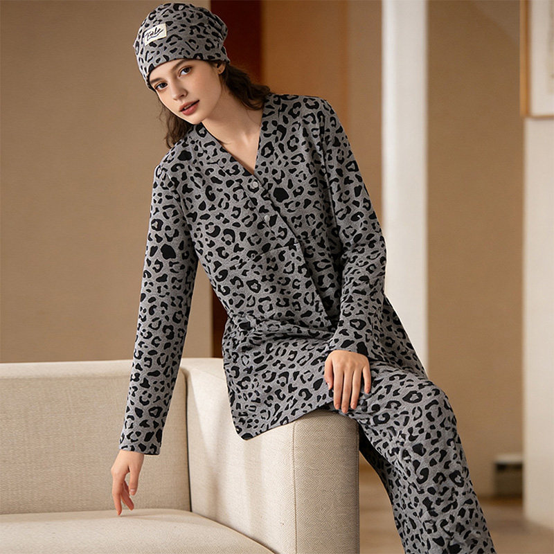 送帽子-羊绒月子服保暖加厚款