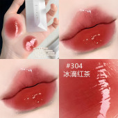 完美日记名片唇釉304镜面水光口红保湿 滋润唇蜜显白学生平价正品