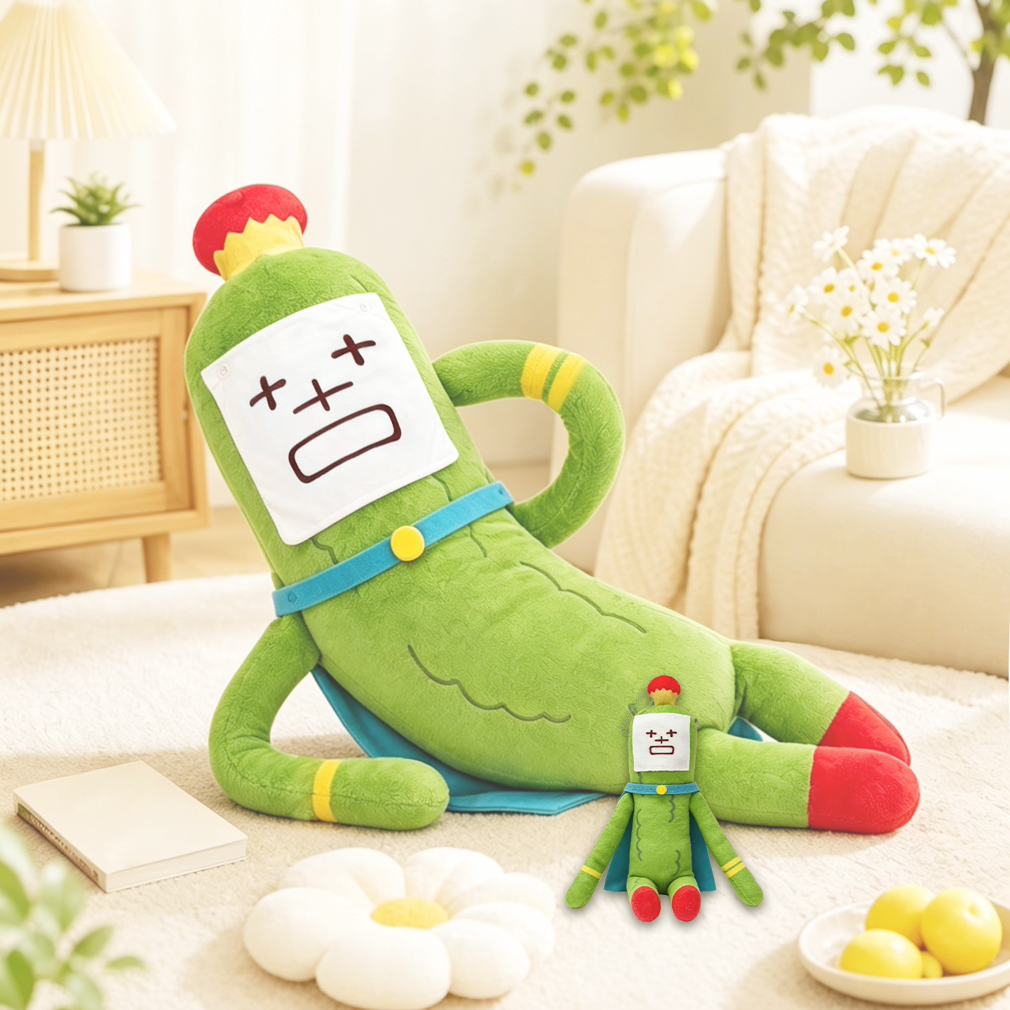 苦瓜毛绒公仔玩偶牛马造型必备