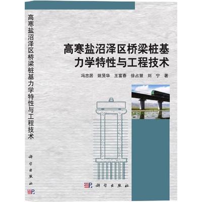 【文】 高寒盐沼泽区桥梁桩基力学特性与工程技术 9787030674449 科学出版社