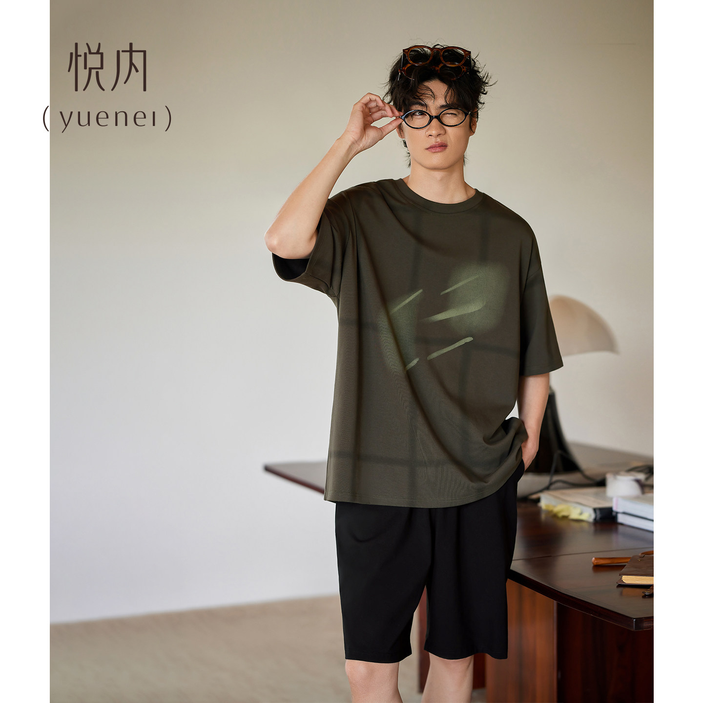 【商场同款】悦内男士纯棉睡衣图片