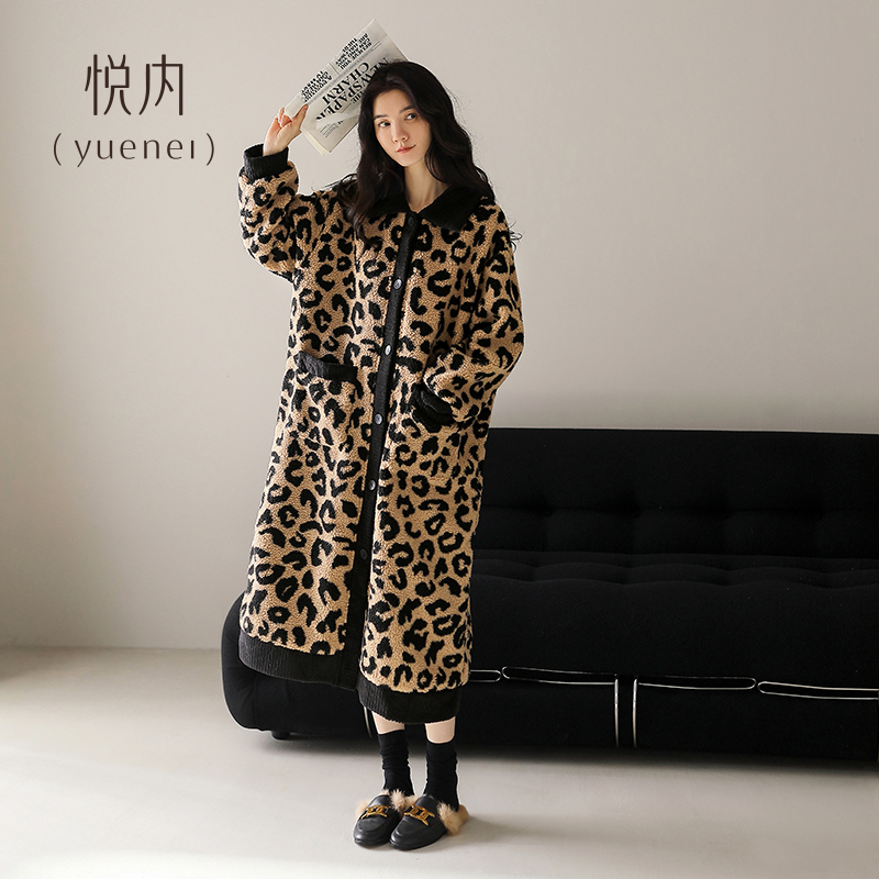 【商场同款】悦内女士法兰绒睡裙