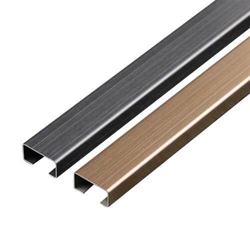 不锈钢地板地面明装金属防踩压线槽神器隐形走线美化方形电线家用