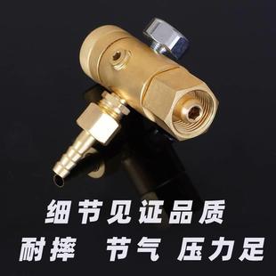 防摔纯铜省气氧气表煤气丙烷表压力减压阀器双表头小型合金节能王