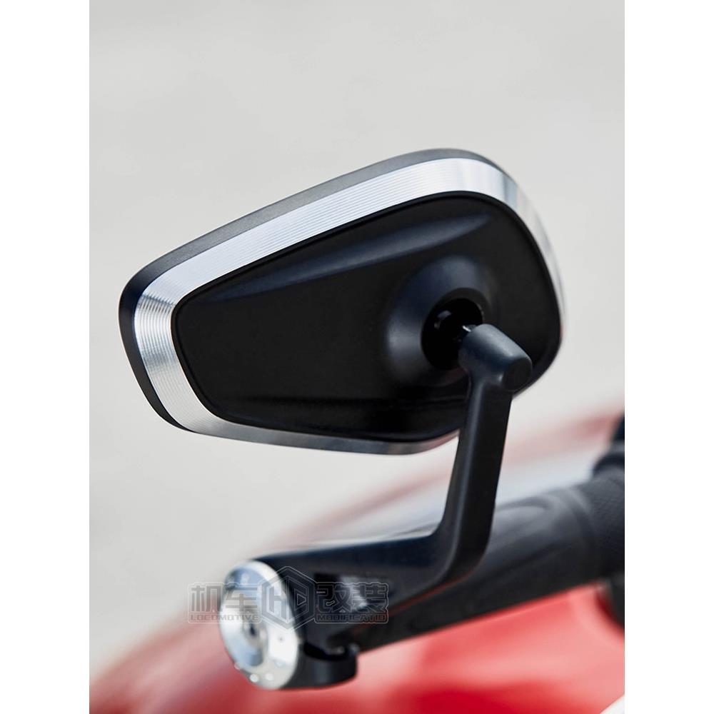 适用于凯旋765rs/r手把镜改装车把镜三叉戟660反光镜复古后视镜