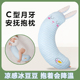 婴儿糖果枕宝宝安抚抱枕搂睡觉哄睡神器防惊跳夹腿挡背靠圆柱压枕