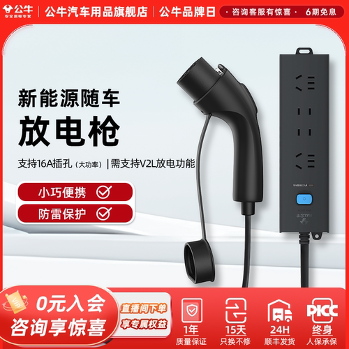 公牛放电枪需支持V2L放电功能