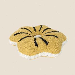 清新田园可爱圆形花朵ins抱枕客厅沙发飘窗装 NEWC新宸优品 饰靠垫