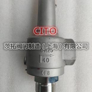 DAH 上海竟一低温安全阀DA22Y 40P 25A 低温储罐管道安全阀DAH