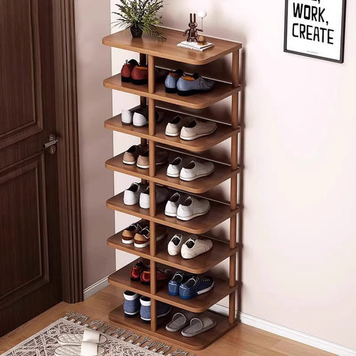 德国新款简易多层实木鞋架