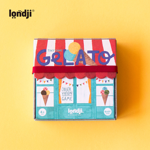 londji冰激凌快手小小桌游儿童益智玩具观察反应力4岁 生日礼物