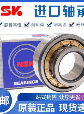 进口NSK圆柱滚子轴承NUP RN NF218 219 220 221 222 224 226EM EW