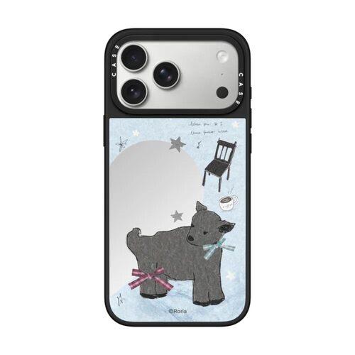 新款张婧仪同款Roria甜心火车iPhone18ProMax手机壳适用苹果17Pro情侣镜面补妆15/14plus防摔13/12磁吸保护套