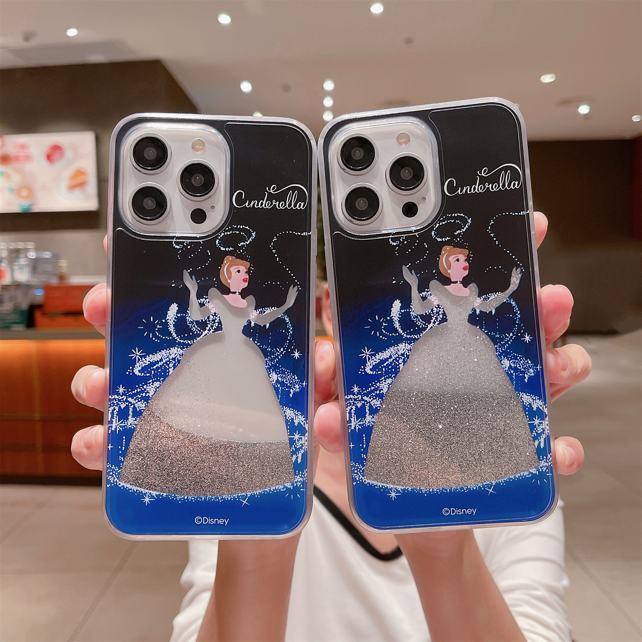 适用苹果15iphone14plus流沙壳13promax超火xsmax可爱公主裙xr手机壳