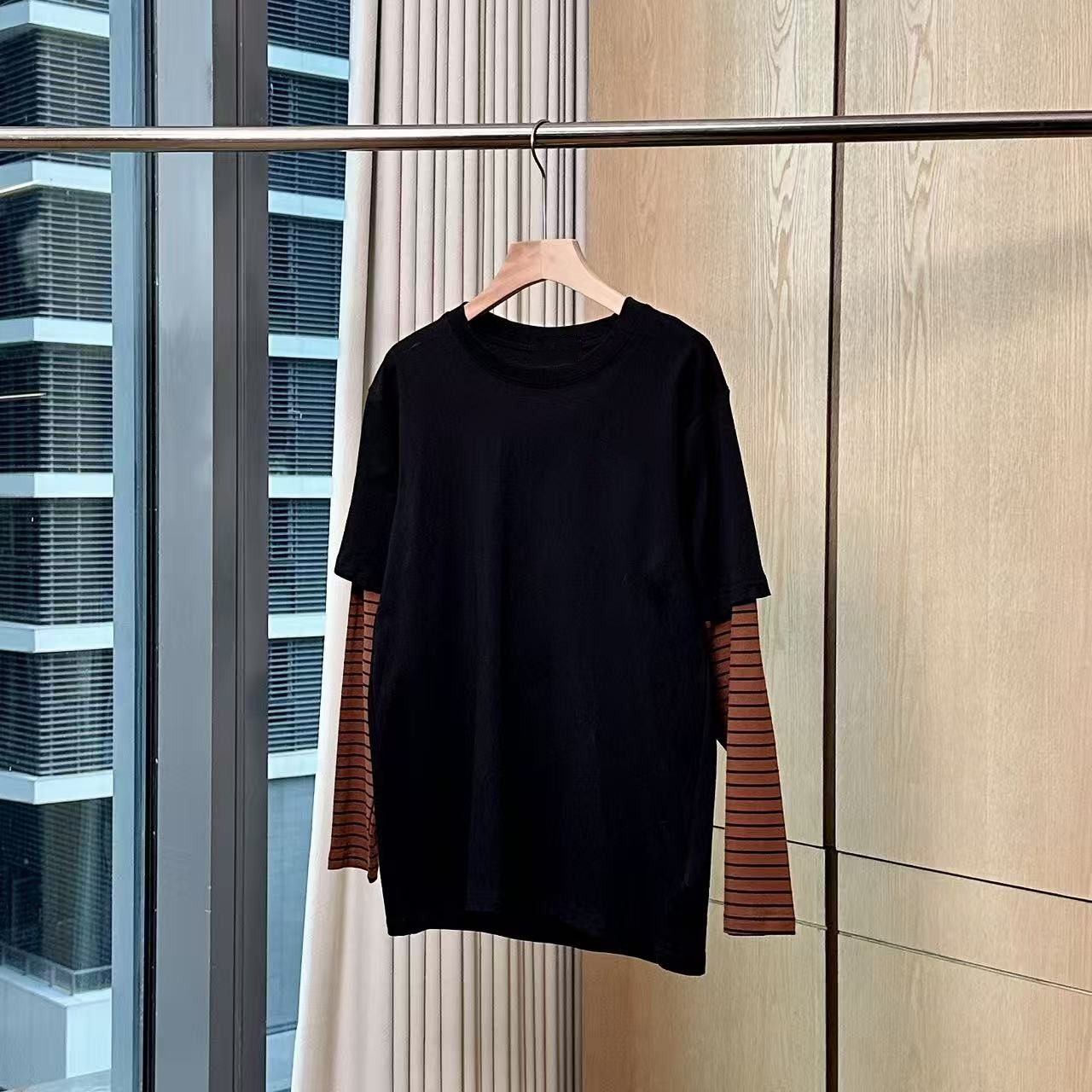 【妍妍粉丝专享】2025早秋新款字母拼接长袖上衣ONST18375235