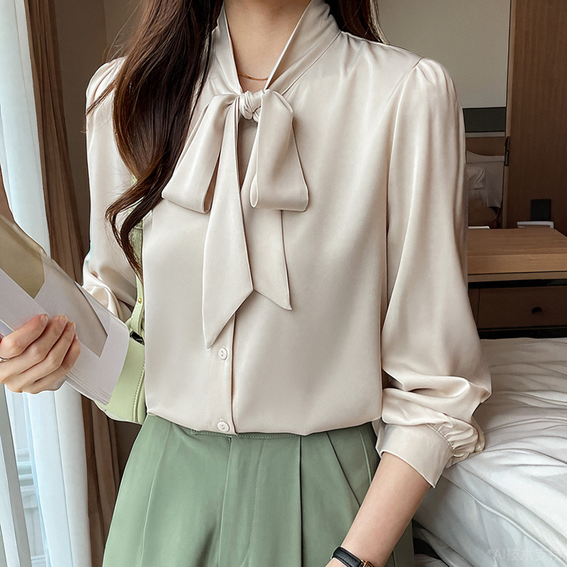 面试穿搭正式场合雪纺打底上衣