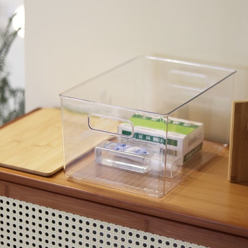 医药箱家庭装家用竹盖药品收纳箱医护急救箱医疗纯色卧室药盒