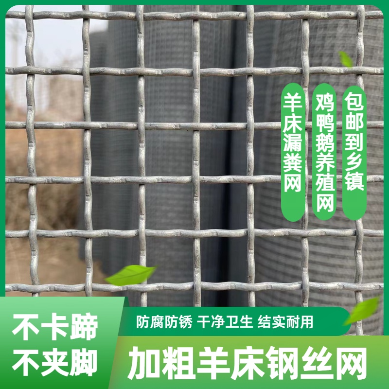 热镀锌钢丝养殖漏粪防护网加粗